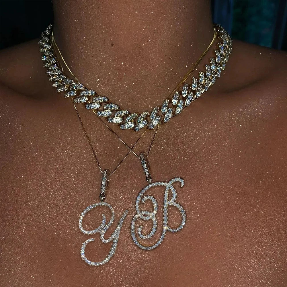 Colar Personalizado com Inicial em Zircónia Premium ✨